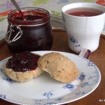 Brombærmarmelade m/lakrids