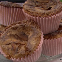 Lækre, saftige makronmuffins m/chokolade