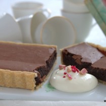 Amerikansk chokoladetærte